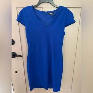 Royal blue express dress